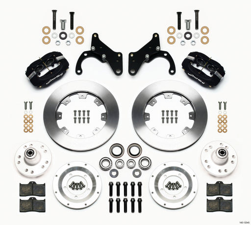 Wilwood Forged Dynalite Front Kit 12.19in 69-70 Impala Drum/Disc 69-82 Vette