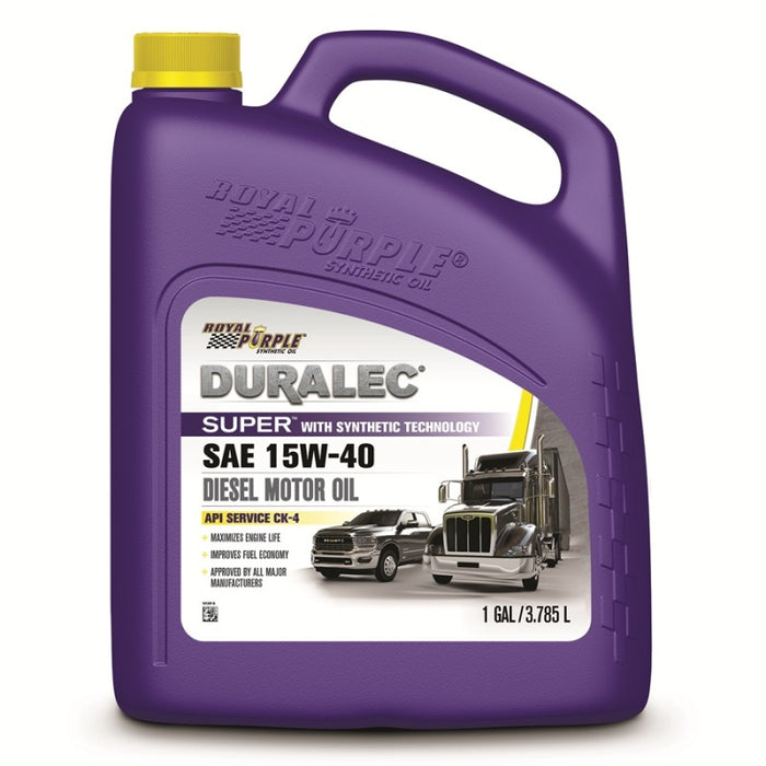 Royal Purple Duralec Super Diesel 15W-40 CK-4 Motor Oil - 1 Gallon Royal Purple