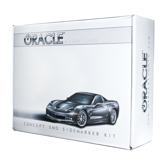 Oracle 05-13 Chevrolet Corvette C6 Concept Sidemarker Set - Clear - No Paint SEE WARRANTY ORACLE Lighting
