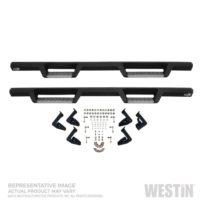 Westin/HDX 15-18 Chevrolet/GMC Colorado/Canyon Crew Cab HDX Stainless Drop Nerf Step Bar - Black Westin