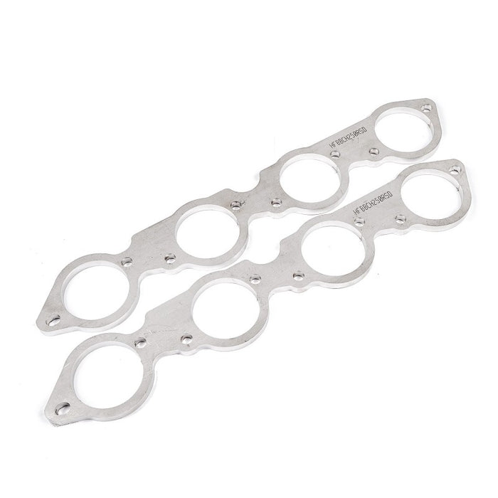 Stainless Works BBC Round Port 304SS Exhaust Flanges 2-1/2in Primaries (Raised Port Heads Only) Stainless Works