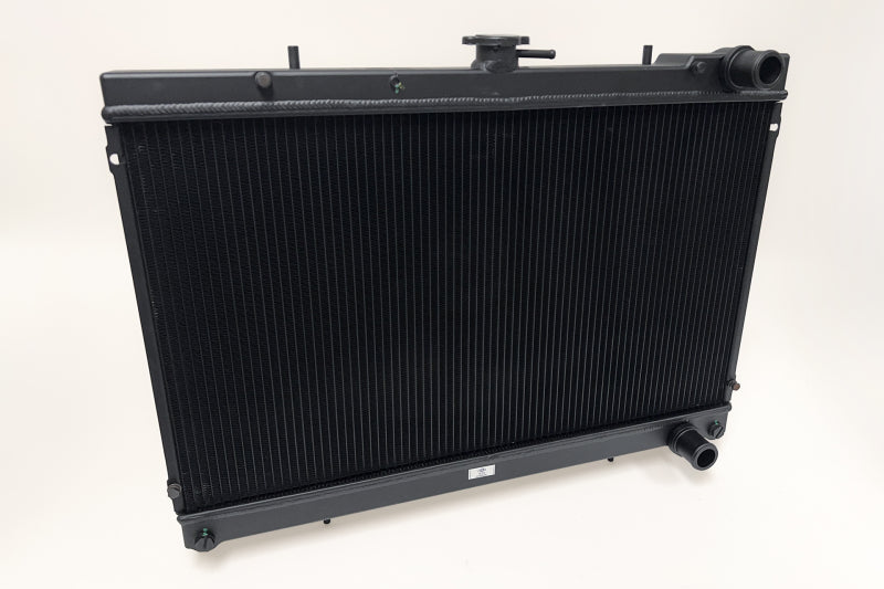 CSF R32 Nissan Skyline GT-R / GT-S Full Billet Aluminum High-Performance Radiator - Black Finish CSF