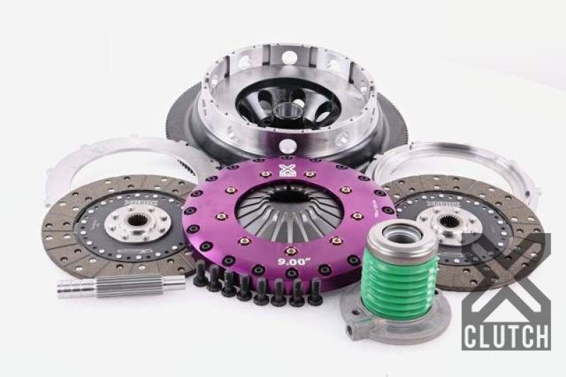 XClutch 18-24 Ford Mustang GT 5.0L 9in Triple Solid Organic Clutch Kit XCLUTCH