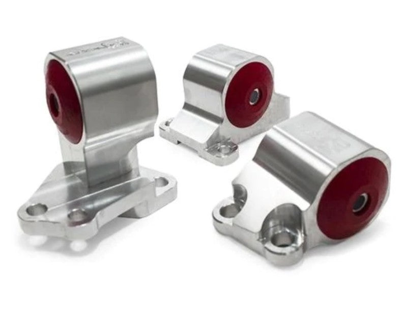 Innovative 92-95 Civic B/D Series Black Aluminum Mounts 75A Bushings (Auto to Manual Hydro 2 Bolt) Innovative Mounts