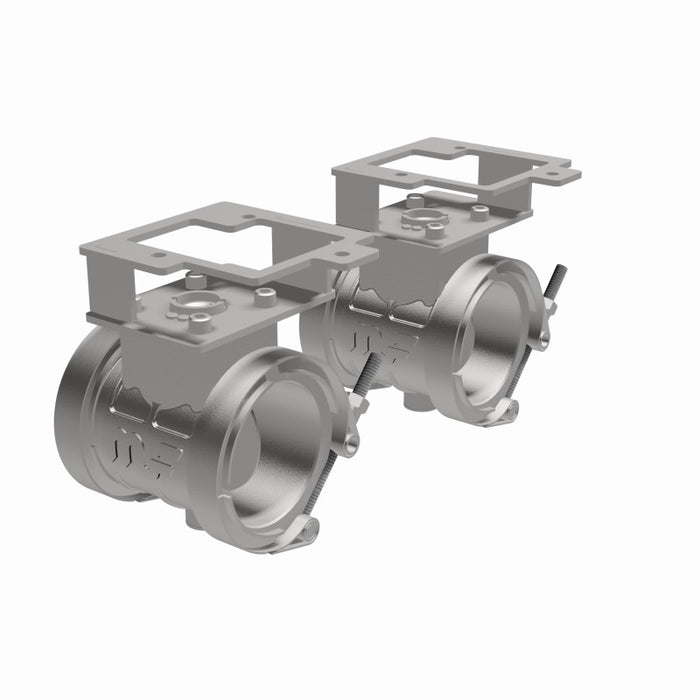 MagnaFlow 2018 Ford Mustang V8-5.0LGAS Exhaust Acc - 2.5in ID/OD - 304SS - Integrated V-Band Flanges Magnaflow