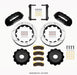 Wilwood TX6R Front Kit 16.00in Black 1999-2014 GM Truck/SUV 1500