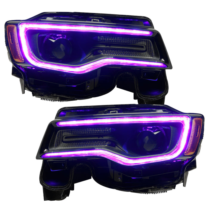 Oracle 1421 Jeep Grand Cherokee Dynamic Headlight DRL Upgrade Kit  ColorSHIFT Dynamic SEE WARRANTY ORACLE Lighting