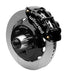 Wilwood Superlite 6R Front Brake Kit for 63-87 Chevy C10 Prospindle 13.06 in Diameter Black Calipers