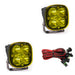 Baja Designs Squadron Pro Series Spot Pattern LED Light Pods - Amber Baja Designs