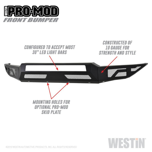 Westin 17-19 Ford F-250/350 Pro-Mod Front Bumper Westin