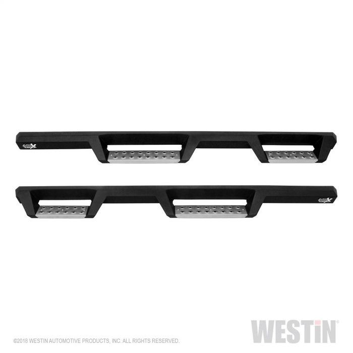 Westin/HDX 2018 Jeep Wrangler JL Unlimited Drop Nerf Step Bars - Textured Black Westin