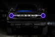 Oracle 21-22 Ford Bronco Headlight Halo Kit w/DRL Bar - Base Headlights -w/RF Cntrl SEE WARRANTY ORACLE Lighting