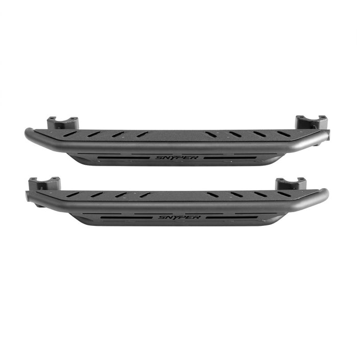 Westin/Snyper 07-17 Jeep Wrangler Triple Tube Rock Rail Steps - Textured Black Westin