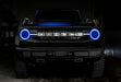 Oracle 21-22 Ford Bronco Headlight Halo Kit w/DRL Bar - Base Headlights -w/2.0 Cntrl SEE WARRANTY ORACLE Lighting