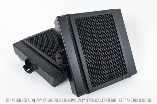 CSF BMW F8X M3/M4/M2C Auxiliary Radiators w/ Rock Guards (Sold Individually - Fits Left and Right CSF