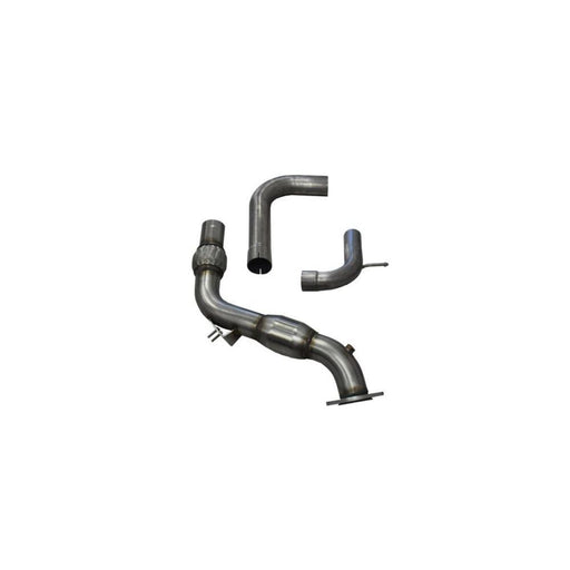 Corsa 15-16 Ford Mustang 3in Downpipe with 200 Cell Catalytic Converter