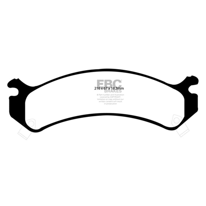 EBC 02 Chevrolet Avalanche 8.1 (2500) Extra Duty Front Brake Pads EBC