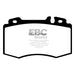 EBC 02-04 Mercedes-Benz C32 AMG (W203) 3.2 Supercharged Yellowstuff Front Brake Pads EBC