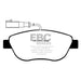 EBC 12+ Fiat 500 1.4 Turbo Abarth Greenstuff Front Brake Pads EBC