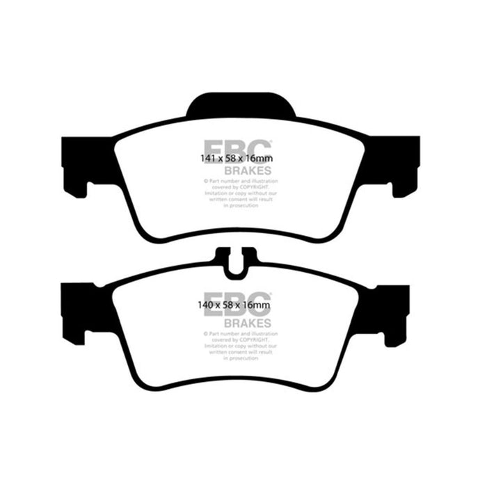 EBC 04-06 Mercedes-Benz CL500 5.0 Yellowstuff Rear Brake Pads EBC