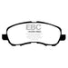 EBC 11-14 Chrysler 200 2.4 Greenstuff Front Brake Pads EBC