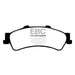 EBC 01-05 Cadillac Deville 4.6 HD Yellowstuff Rear Brake Pads EBC