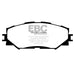 EBC 06-08 Toyota RAV 4 2.4 Greenstuff Front Brake Pads EBC