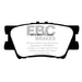 EBC 12-17 Toyota Camry 2.5L Yellowstuff Rear Brake Pads EBC