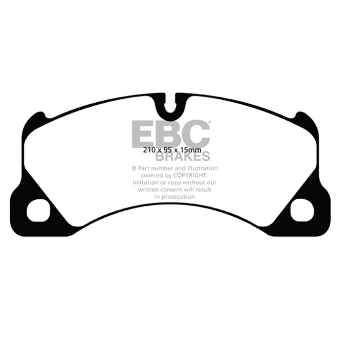 EBC 10+ Volkswagen Touareg 3.0 Supercharged Hybrid Redstuff Front Brake Pads EBC