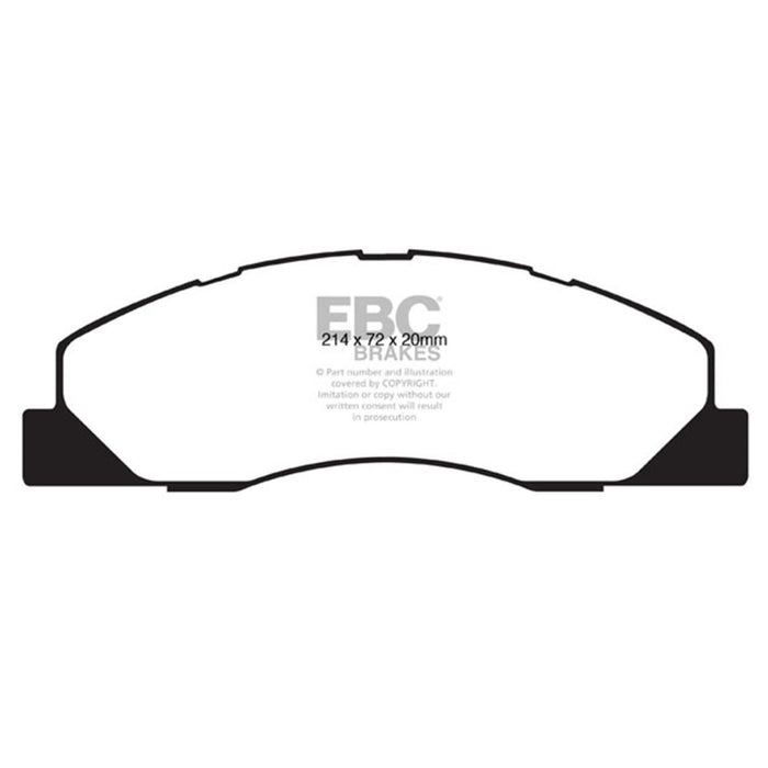 EBC 09-11 Dodge Ram 2500 Pick-up 5.7 2WD/4WD Greenstuff Front Brake Pads EBC