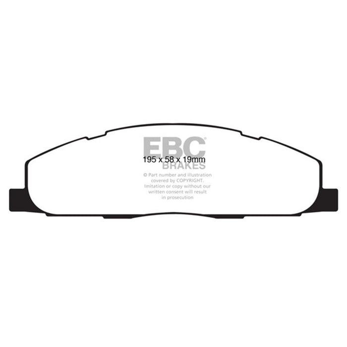 EBC 09-11 Dodge Ram 2500 Pick-up 5.7 2WD/4WD Greenstuff Rear Brake Pads EBC