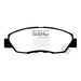 EBC 97 Acura CL 2.2 Redstuff Front Brake Pads EBC