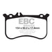 EBC 10-11 Mercedes-Benz CL550 5.5 AMG Sport Pkg Redstuff Front Brake Pads EBC