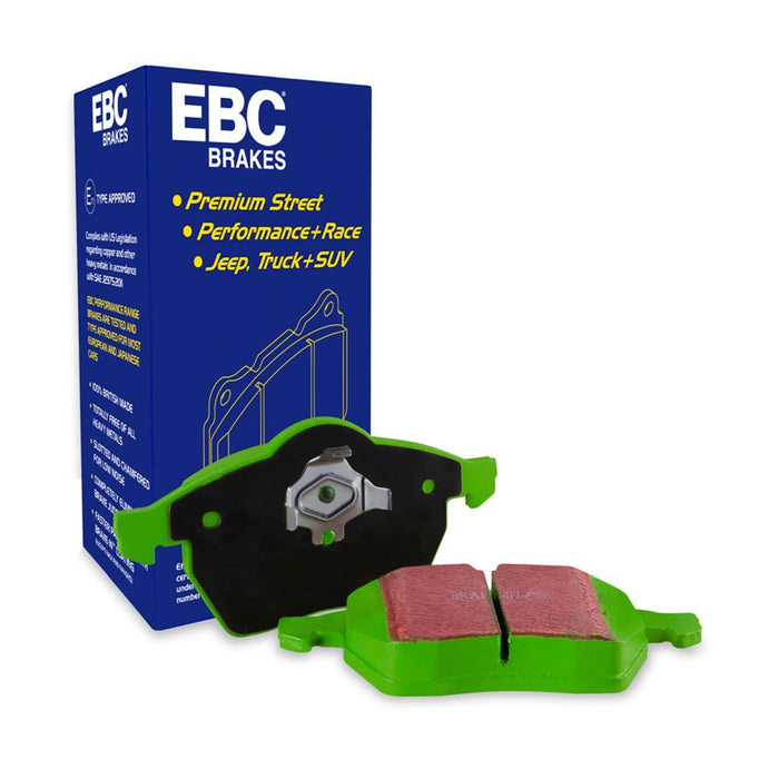 EBC 10+ Lexus GX460 4.6 Greenstuff Front Brake Pads EBC