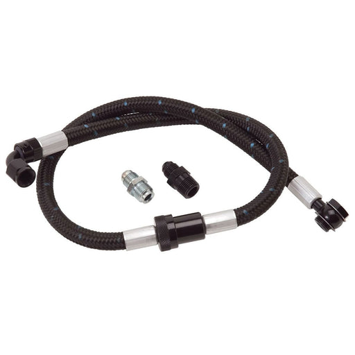 Edelbrock Fuel Hose Assembly w/ Street Filter SBC Proclassic Finish