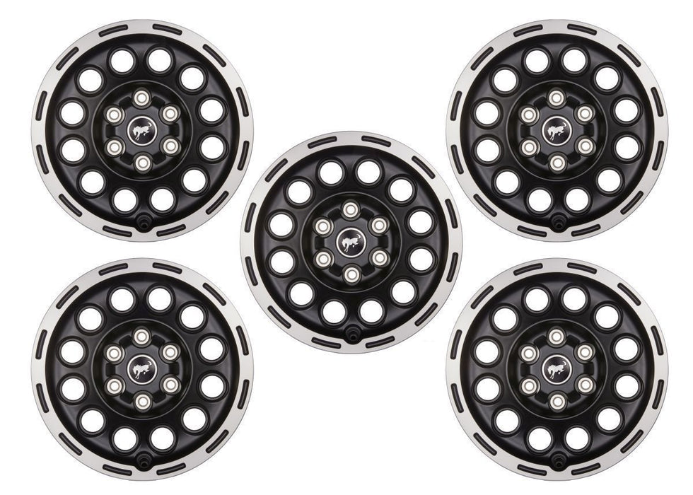 Ford Racing 21-23 Bronco 17x8.0 Wheel Kit - Machined Face
