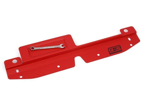 GrimmSpeed 08+ Subaru Impreza/WRX/STI Radiator Shroud w/Tool Tray - Red