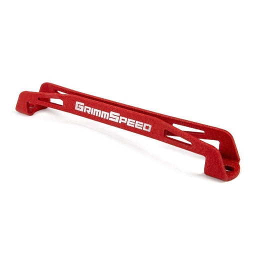 GrimmSpeed 08-18 Subaru WRX/STI Lightweight Battery Tie Down - Red