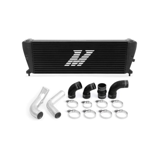 Mishimoto Ford Ranger 3.2L Diesel Intercooler Kit 2011+ Black w/ Polished Pipes