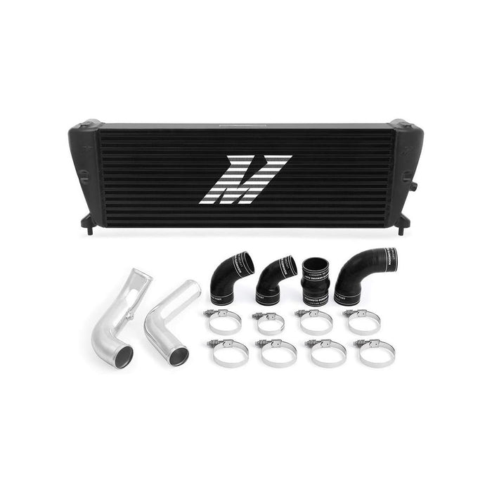 Mishimoto Ford Ranger 3.2L Diesel Intercooler Kit 2011+ Black w/ Polished Pipes