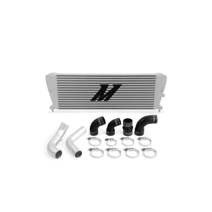 Mishimoto Ford Ranger 3.2L Diesel Intercooler Kit 2011+ Silver w/ Polished Pipes