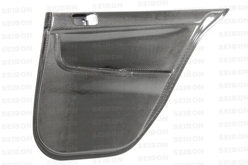 Seibon 08-12 Mitsubishi Evo Carbon Fiber Rear Door Panels Seibon