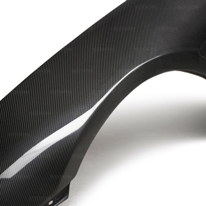 Seibon 93-98 Toyota Supra TV-Style Carbon Fiber Fenders (Pair) Seibon