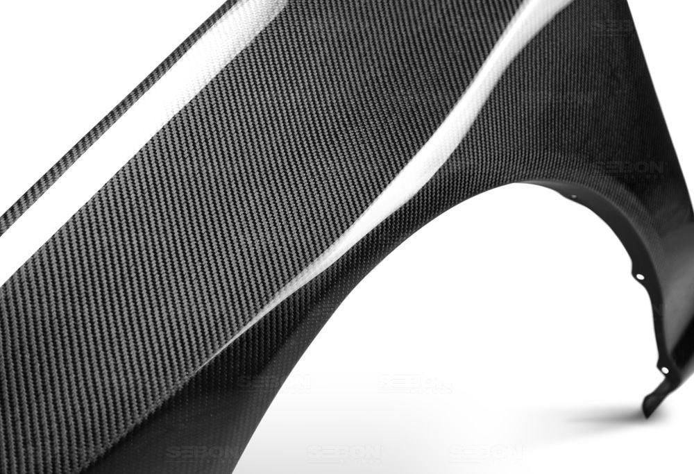 Seibon 98-01 Subaru Impreza Carbon Fiber 10mm Wider Fenders (Pair) Seibon