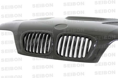 Seibon 01-05 BMW E46 M3 GTR Style Carbon Fiber Hood Seibon