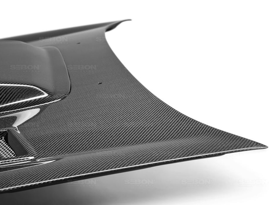 Seibon 02-03 Subaru WRX CWII Carbon Fiber Hood Seibon