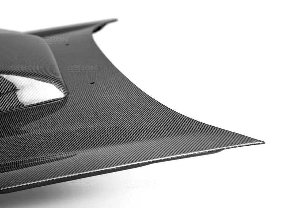Seibon 02-03 Subaru WRX OEM Carbon Fiber Hood Seibon