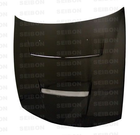 Seibon 97-98 Nissan 240SX/Silvia DV-Style Carbon Fiber Hood Seibon