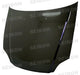 Seibon 99-00 Honda Civic OEM Carbon Fiber Hood Seibon