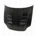 Seibon 99-00 Honda Civic (EM1/EJ6/7/8/EK9) TS-Style Carbon Fiber Hood Seibon